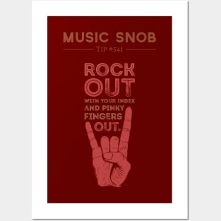 Rock Out Posters and Art